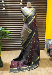 Gadwal semi-soft silk saree