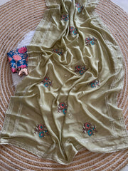 Star georgette saree