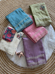 Star georgette saree