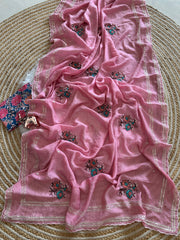 Star georgette saree