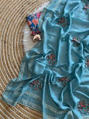 Star georgette saree