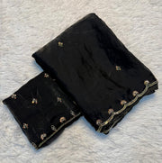 Fancy Space Silk Fabric SareE