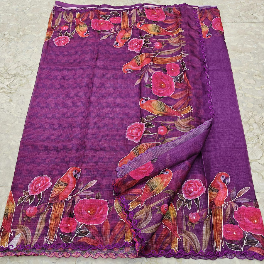 Elegant Soft Silk Kota saree