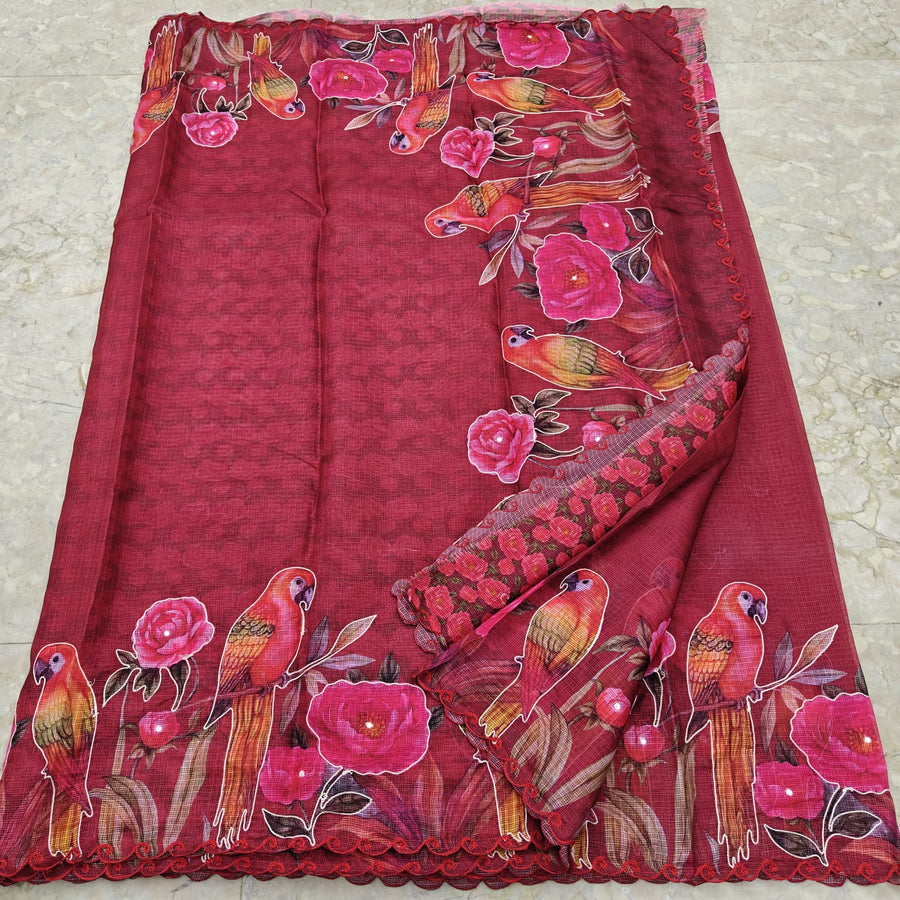 Elegant Soft Silk Kota saree