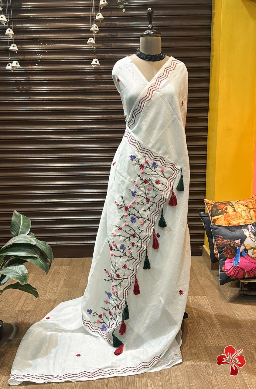 Exquisite premium soft Kota cotton saree