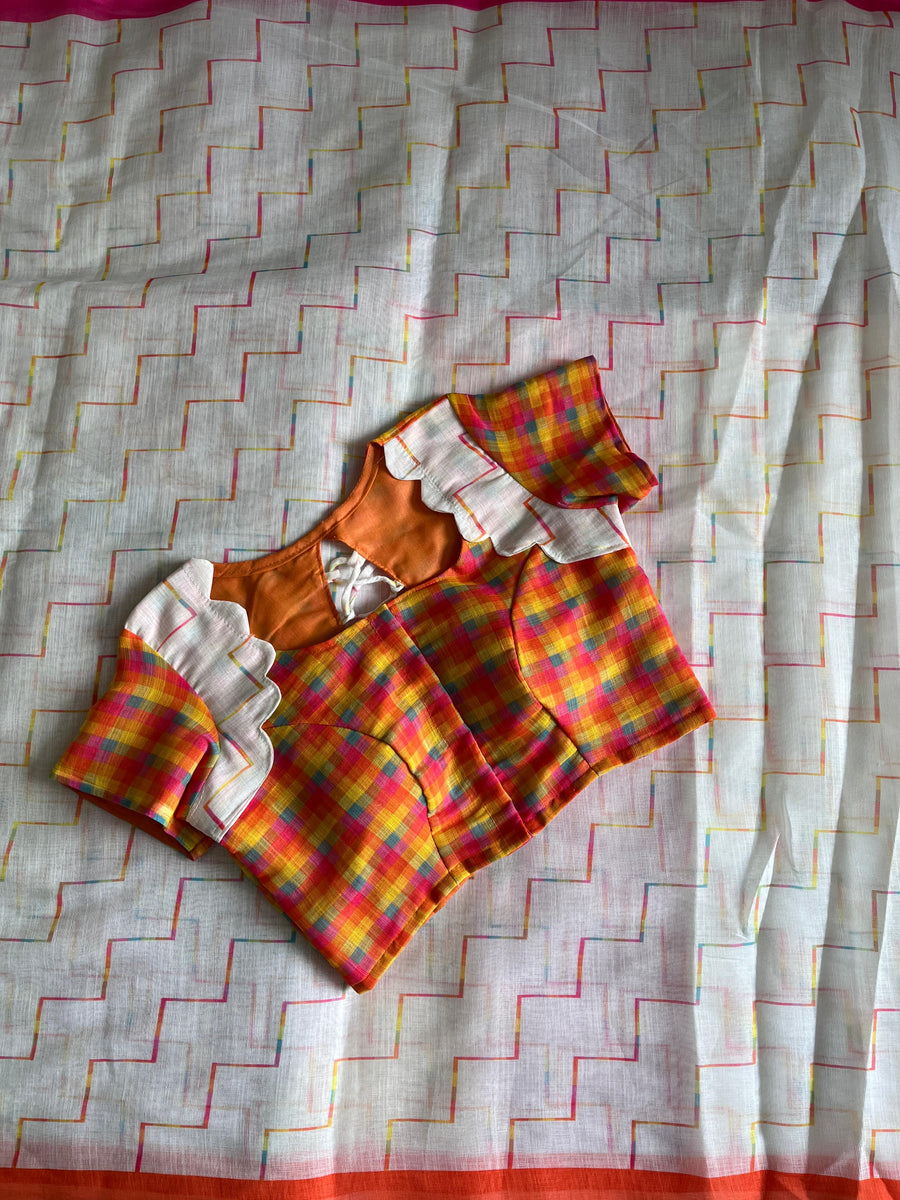 premium linen saree