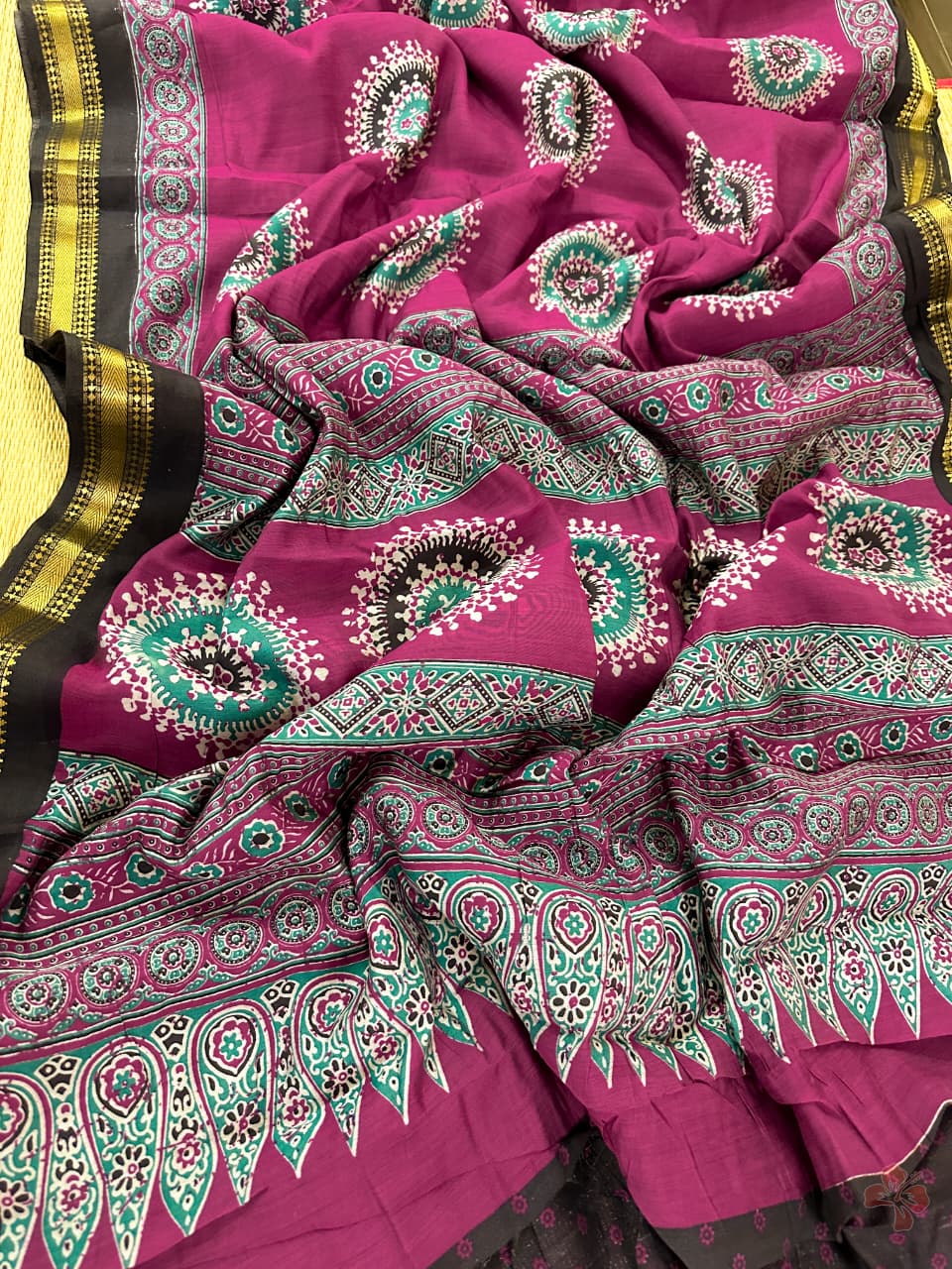 Premium Mangalagiri viscose printed mul silk cotton sarees