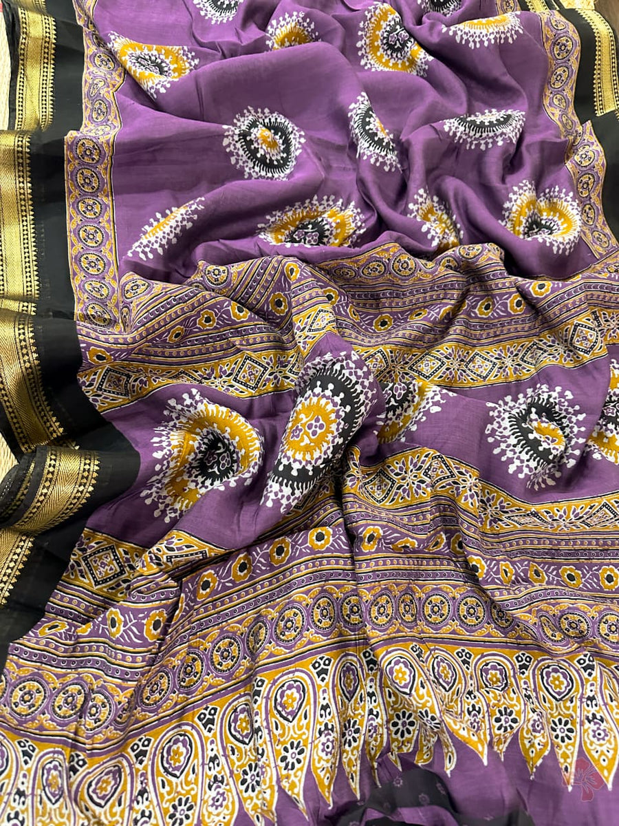Premium Mangalagiri viscose printed mul silk cotton sarees