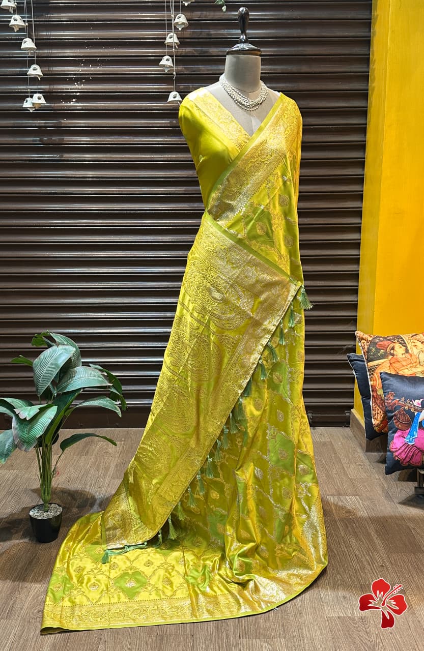 Banarasi Rangkat saree