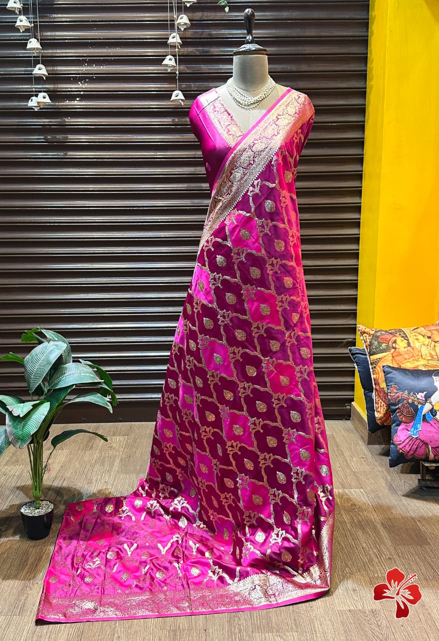 Banarasi Rangkat saree