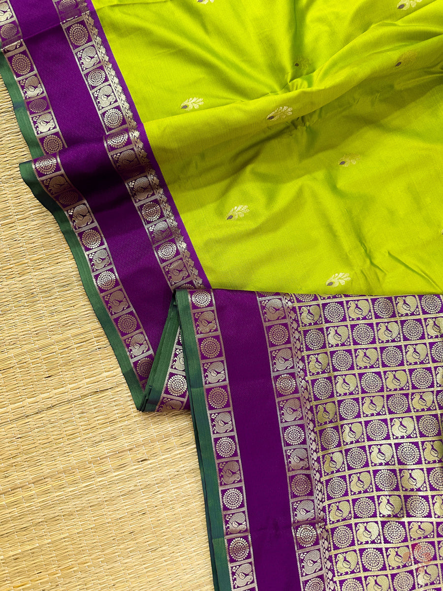 Premium semi kanjivaram soft silk