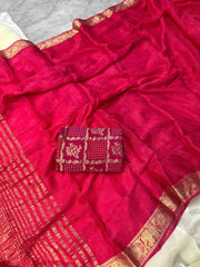 Elegant viscose chinnon saree