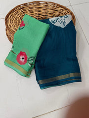 Elegant mul cotton saree