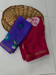 Elegant mul cotton saree