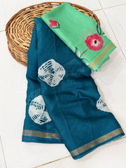 Elegant mul cotton saree