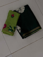Elegant mul cotton saree