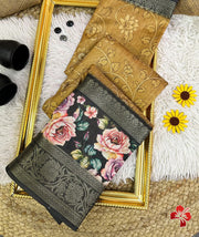 Tussar silk saree