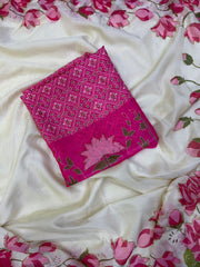 Pure tebi silk saree