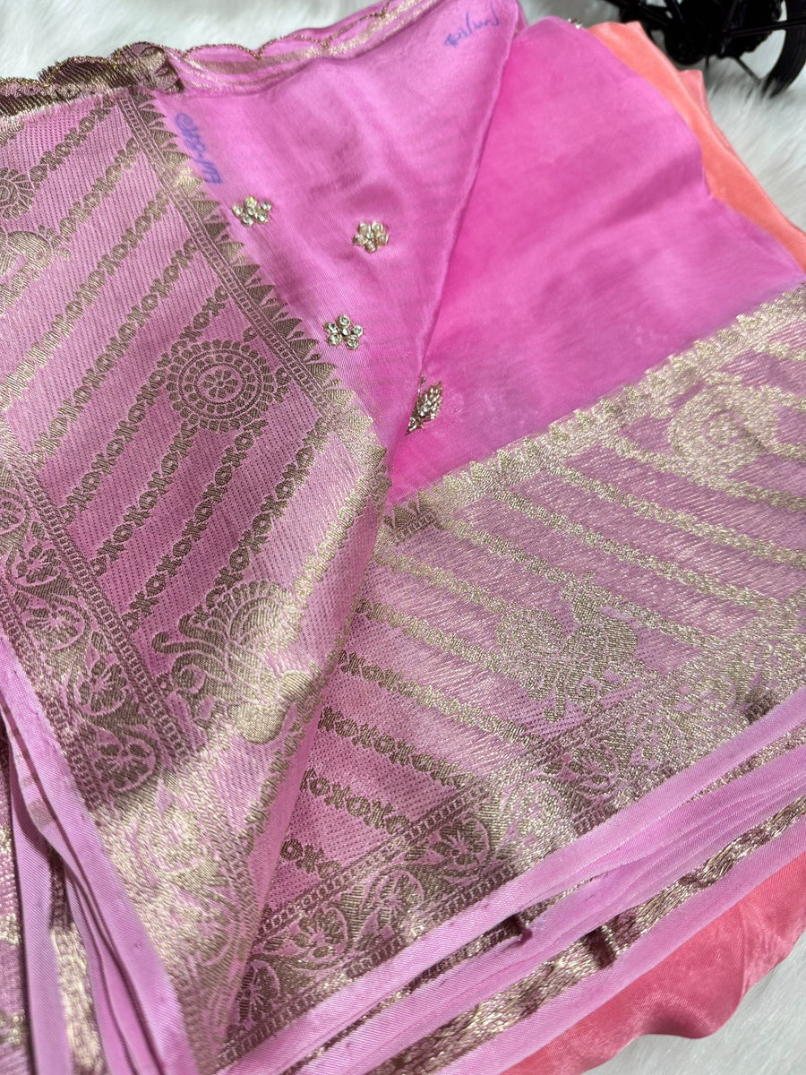 Satin Creepe Sarees