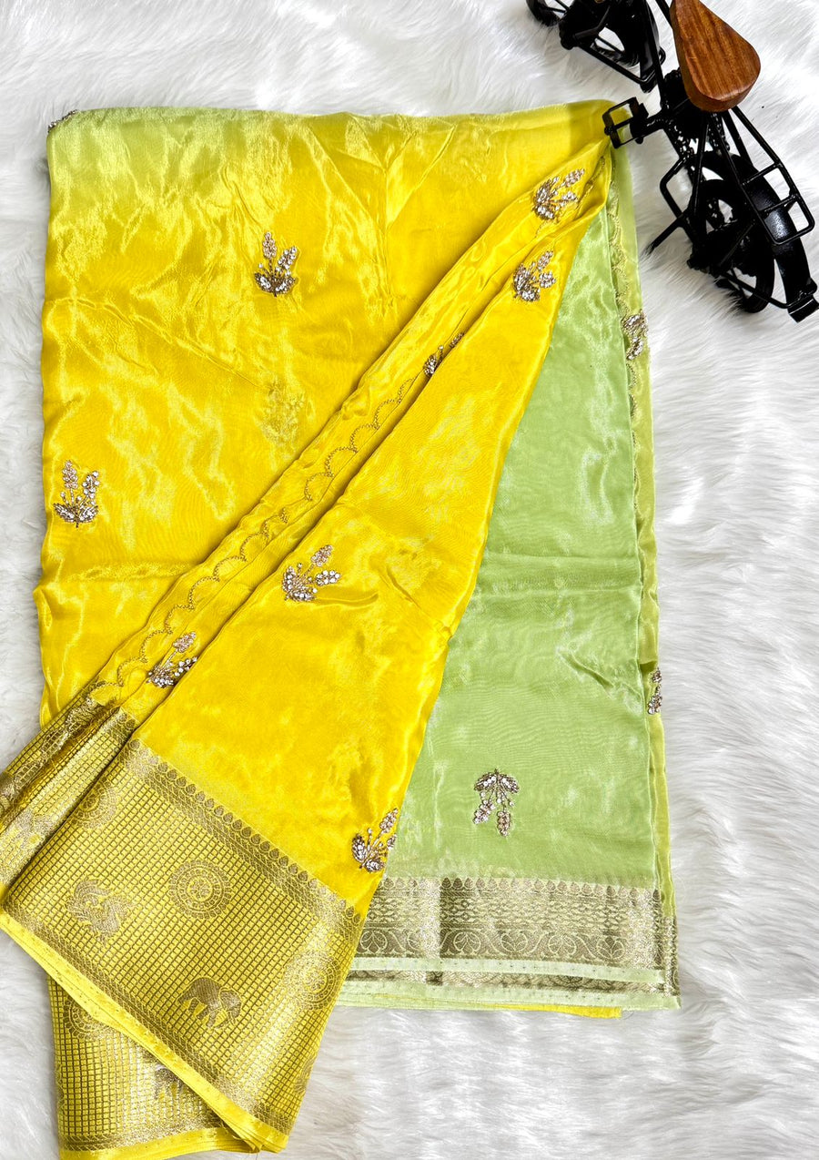 Satin Creepe Sarees