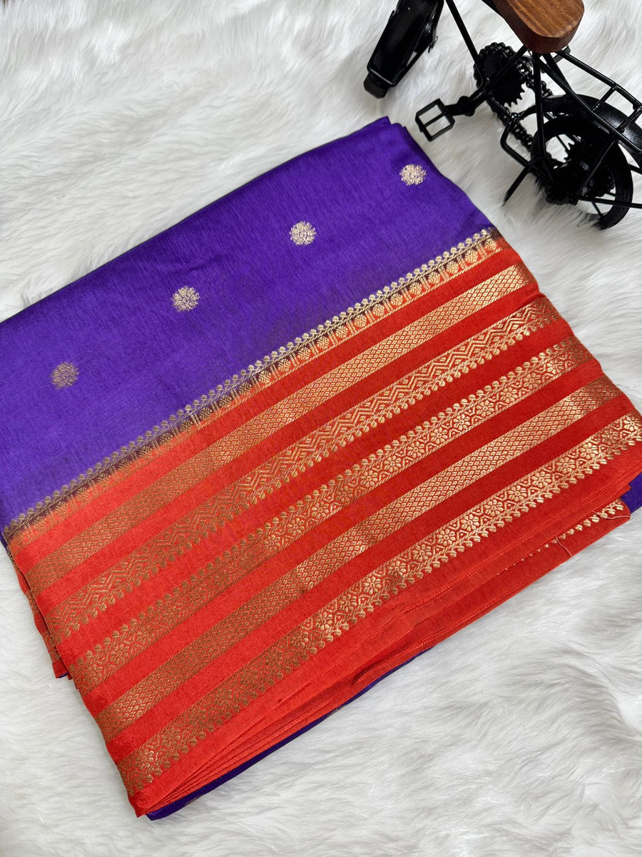 Vintage Semi Gadwal sarees