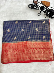 Beautiful vintage semi Gadwal sarees