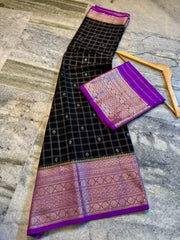 Premium semi chinya silk fabric