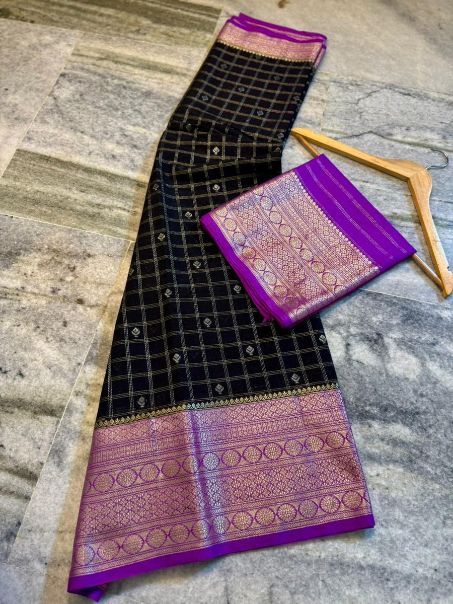 Premium semi chinya silk fabric