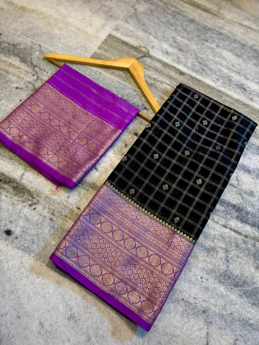 Premium semi chinya silk fabric
