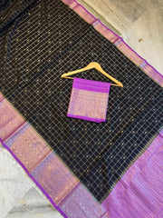 Premium semi chinya silk fabric
