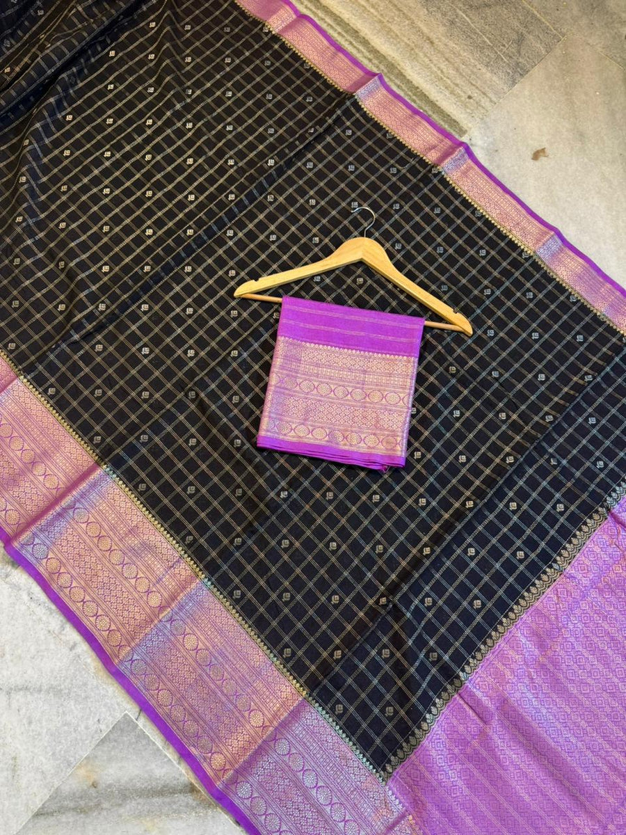 Premium semi chinya silk fabric