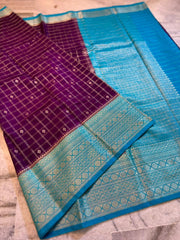 Premium semi chinya silk fabric