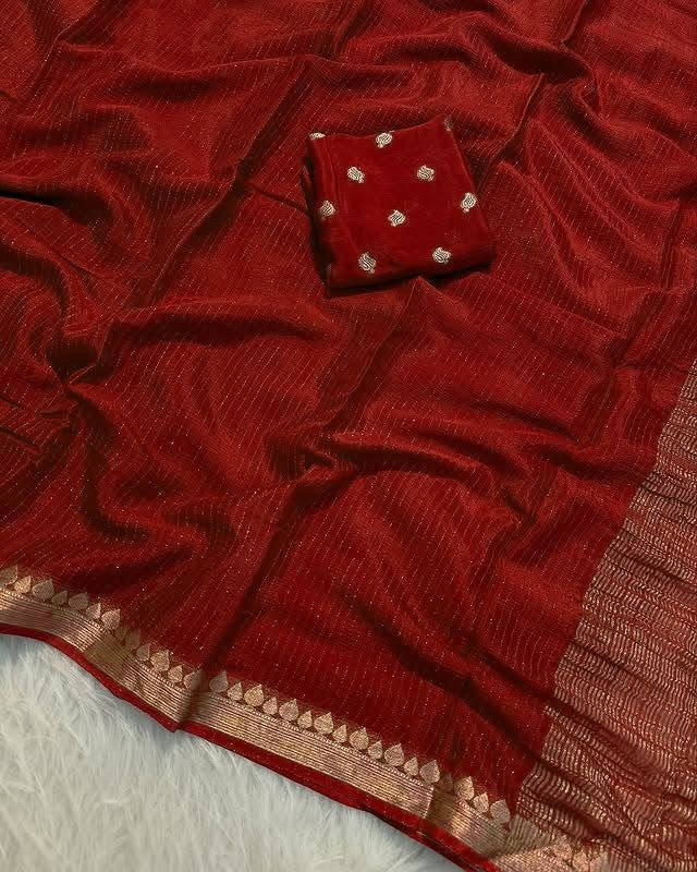 Elegant viscose Georgette saree