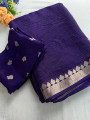 Elegant viscose Georgette saree