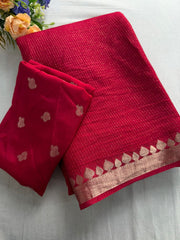 Elegant viscose Georgette saree