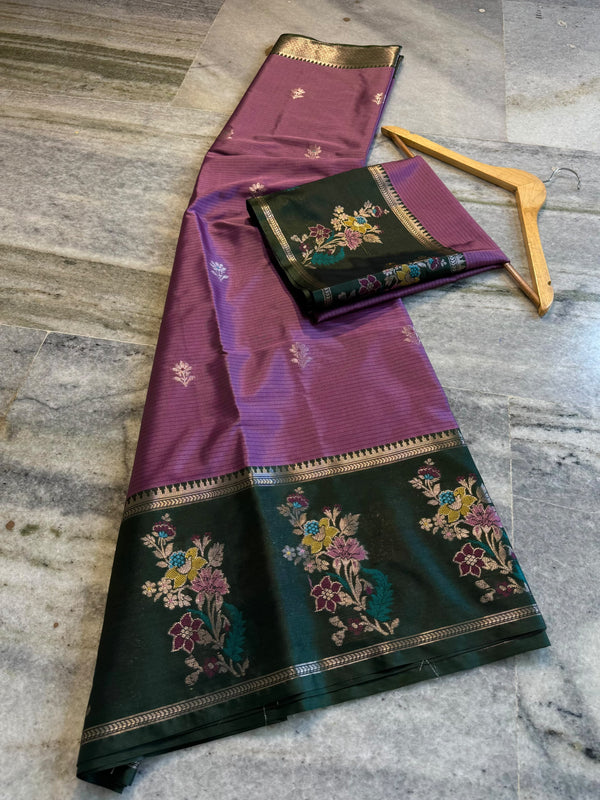 Banarasi soft chiniya silk saree