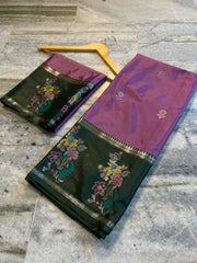 Banarasi soft chiniya silk saree