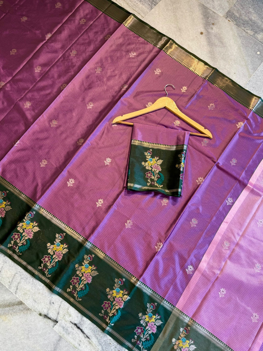 Banarasi soft chiniya silk saree