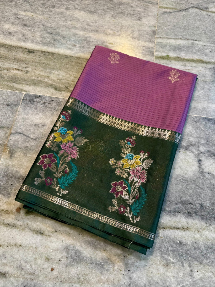 Banarasi soft chiniya silk saree