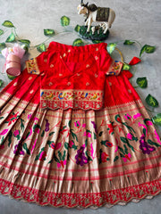 Kids Paithani Lehenga Collection