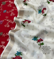 kota butti embroidery saree