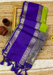 Elegant and classic semi kanjivaram soft silk