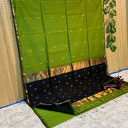 Elegant star ⭐ design Maheswari handloom cotton saree