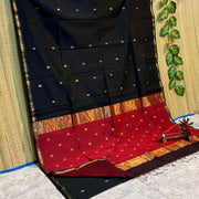 Elegant star ⭐ design Maheswari handloom cotton saree