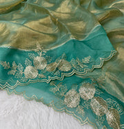 Banarasi Pure Tissue Embroidery Saree