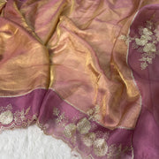 Banarasi Pure Tissue Embroidery Saree