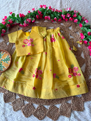 Soft Mul Chanderi lehenga and blouse