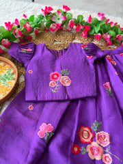 Soft Mul Chanderi lehenga and blouse