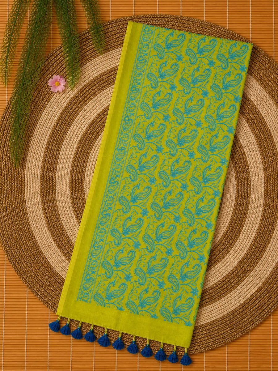 Pure Cotton Special all over Stitch Chikankari Saree