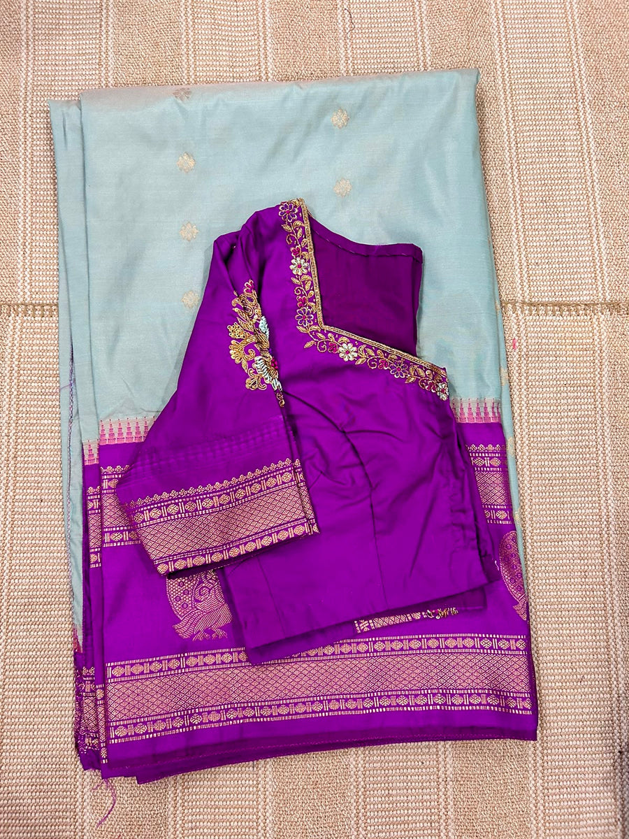 Premium semi gadwal saree
